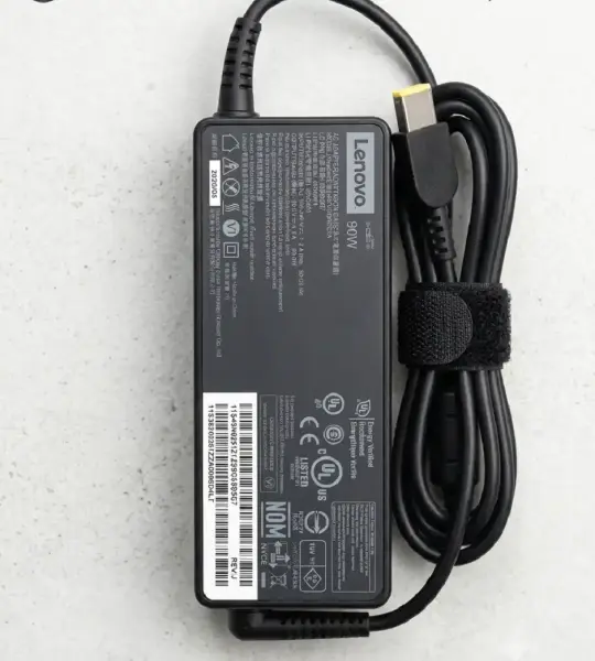 Lenovo Rectangular Slim Tip (Yellow End)